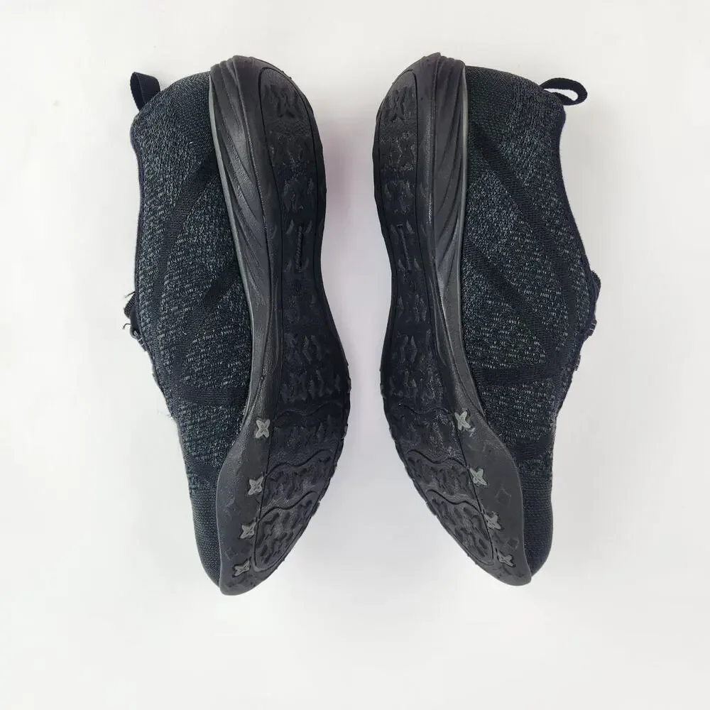 Skechers Relaxed Fit Air-Cooled Memory Foam Black Running Shoes 23028 US 8.5 B#1